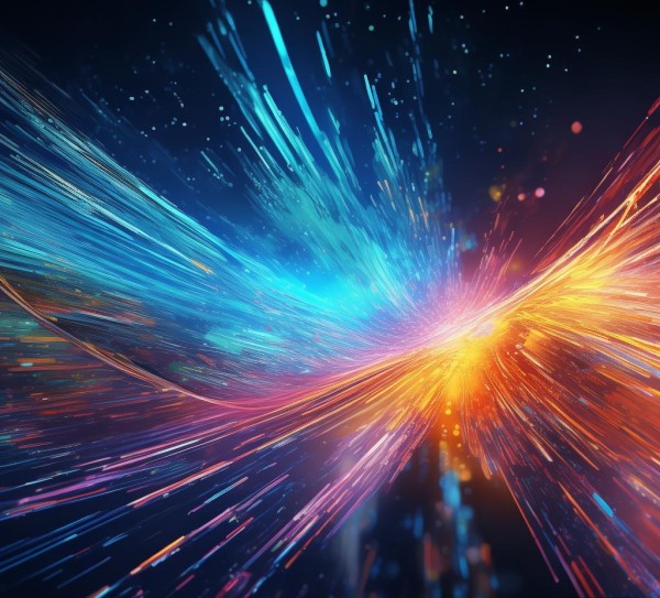 超清4k横屏动态科技壁纸，流动的未来感