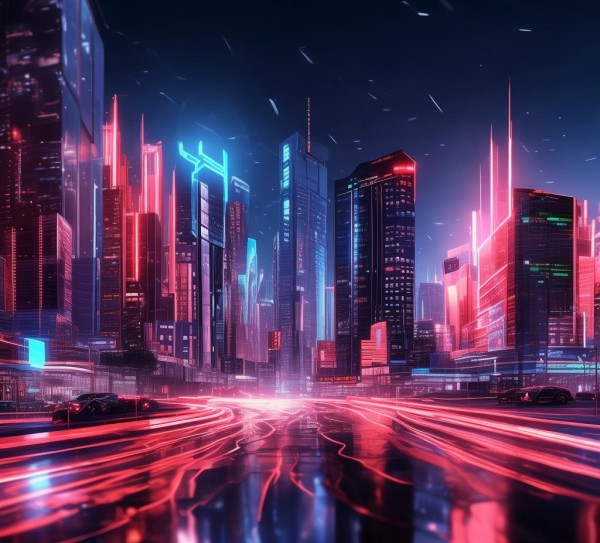 红色未来科技动态壁纸4k超清,数字时代的视觉革命与未来感体验